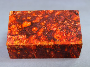 Stabilized Maple Burl Wood Mod Block